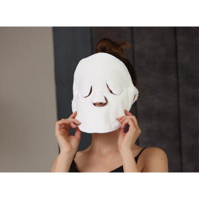 China Child-Proof Hot compress towel mask Face steam facial applied to beauty salon doubleface thickened coral face towel for sale