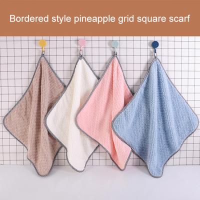 China Sustainable Wholesale Waffle Weave Cotton Kitchen Towel Hanging Kitchen Towel Honeycomb Set Dish Towels for Kitchen for sale