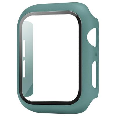 China Non-specific watch accessories protection tempered glass hard cover 38mm 40mm 42mm 44mm for apple watch bumper case for iwatch case for sale