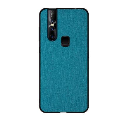 China Fanshion In Stock Wholesale PU Back Cover Leather Case For Vivo v15 Case for sale