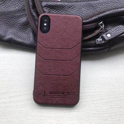 China Fanshion In Stock PU Leather Back Cover Case For Samsung A70 A50 A30 A20 A40 A10 Case for sale