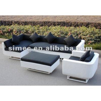 China Garden sofa ratan outdoor furniture SCSF-047 for sale