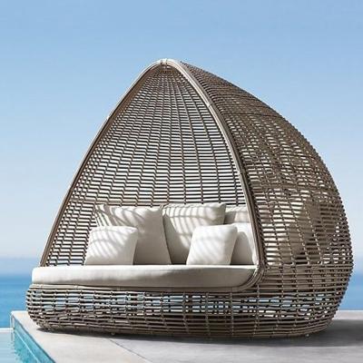 China Modern Outdoor Furniture Most Competitive Design Nice Outdoor Daybed for sale