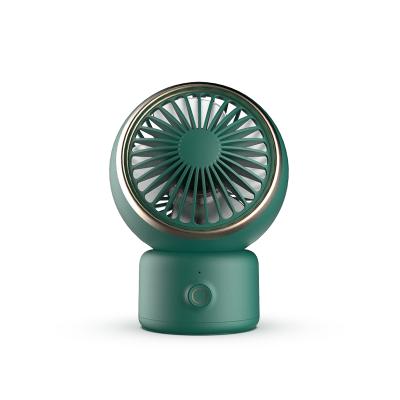 China 2020 Summer Hot Sale Product Mini Handheld Usb Charged Swinging Table Fan 90 Degree for sale