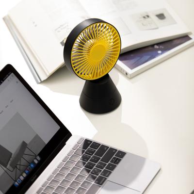 China 2021 summer hot sale rechargeable small battery desktop fan hotel with 4000mAh capacity for sale