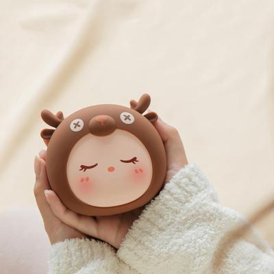 China Outdoor Portable USB Rechargeable Electric Cute 5000/10000mAh Hand Warmer Power Bank for sale