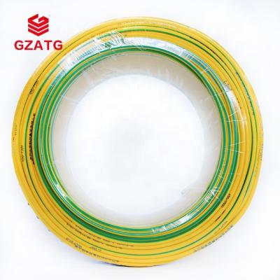 China Eco - Friendly And Safety Copper Conductor PVC Insulated Electrical Wire Cable Single Core WDZA BYJ / BV / BVR for sale