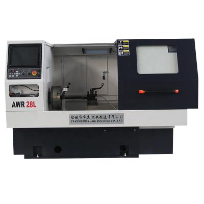 China Machinery Repair Shops CNC Machine AWR28L Rim And Wheels Repair Lathe for sale