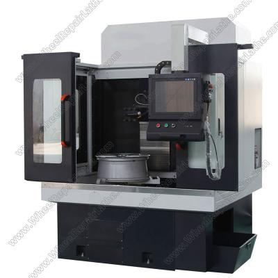 China CNC Lathe Machine For Diamond Cut Alloy Wheel Repair CNC Lathe AWS26VL for sale