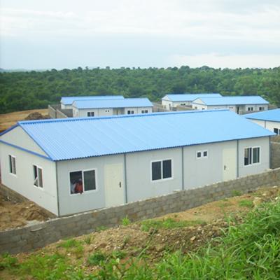 China Steel prefabricated house prices with sandwich panel for sale