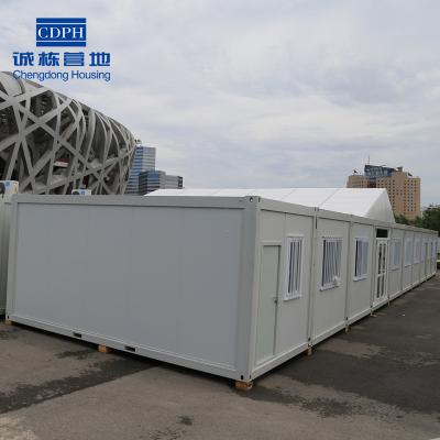 China Movable Camp Steel Frame Container House Labor Colony for sale