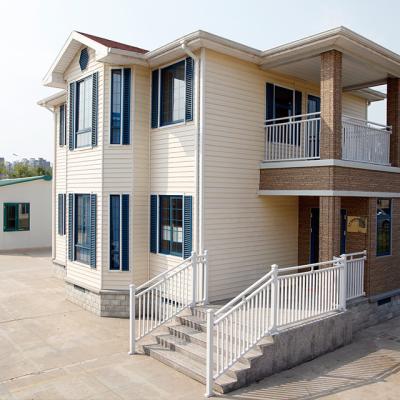 China 2021 China Prefab Modern Villas Luxury Prefab Steel Villa Modern Container House Prefab Beach Villa for sale