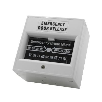 China ABS Adjustable Accessible Glass Cutoff Button Manual Emergency Call Point For Fire Alarm System for sale