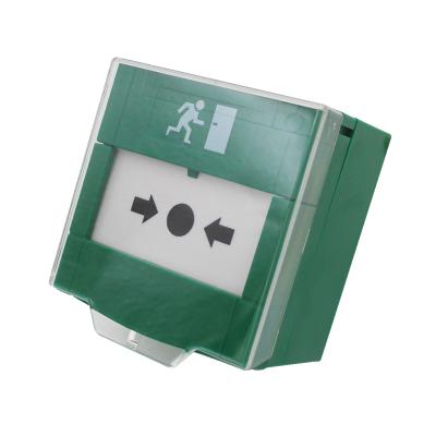 China ABS Dc36v Manual Fire Alarm System Emergency Push Button Pull Station for sale