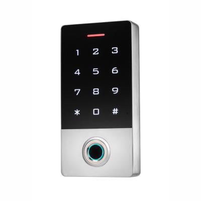 China 10000 Waterproof Autonomous Recognition Digital RFID Metal Fingerprint Touch Keypad Biometric Fingerprint Access Control for sale