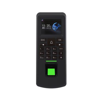 China Alarm I/O 1.8 Inch Tcp IP Wifi Rs485 Fingerprint Door Controller Access Control And Time Login Biometric Terminal System for sale