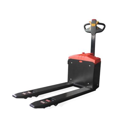 China Material Handling Equipment Warehouse Low Profile Forklift Small Machine Electric Pallet Truck for sale