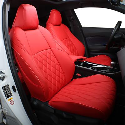 China EKR Breathable Custom Fit Car Seat Covers For Honda Fit 2009 2010 2011 2012 2013 2014 2015 2016 2017 2018 2019 2020 2021 for sale