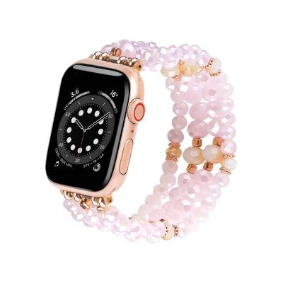 China Strap Compatible with Apple Watch Band 38mm 40mm 41mm 8 7 iWatch Series, Crystal Bling Strap Replacement for iWatch Bands Crystal for sale