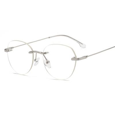 China Trade Logo Eyewear Custom Anti Glare Computer Blue Blocking Men Regular Optical Reading Glasses for sale