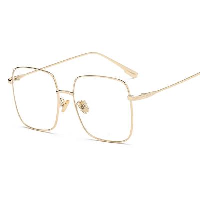 China China Wholesale Custom Men's Reading Logo Full Metal Rim Fashion Glasses Brand Optical Frame for sale