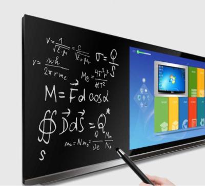 China 86 Inch Technology 4K UHD LED Touch Display Win 10 Nano Smart Wisdom Interactive Blackboard 75inches for sale