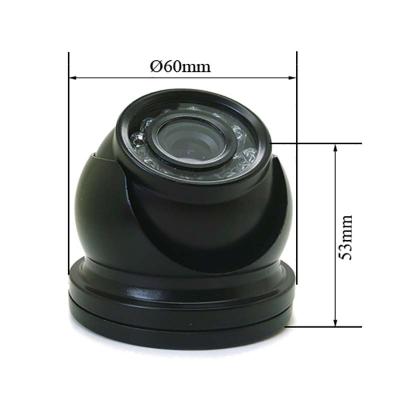 China Heavy Duty Indoor Vehicle Surveillance 1080p Security Surveillance Dome Bus Camera for sale