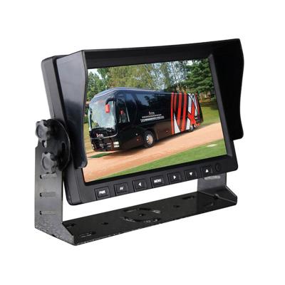 China Heavy Duty Vehicles Such As Bus Voltage 8~36V Heavy Duty Vehicle Wide Backup Rear View Reversing AHD 7inch Bus Monitor For Turcks Buses for sale