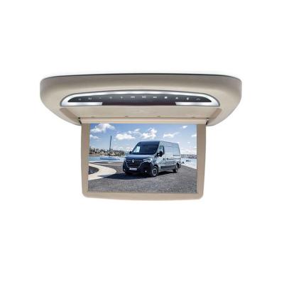 China 12.1 Inch Remote Control Flip Down Roof Mount Car LCD Overhead Monitor for sale