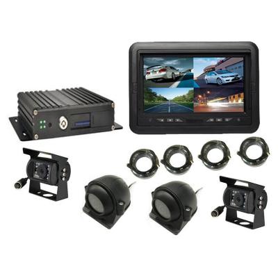 China 4CH sd shockproof AHD mobile DVR MDVR for fleet management trok bus dvr system for sale