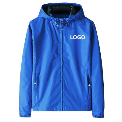 China Waterproof custom logo mens plain anorak jacket track jacket mens custom jacket outdoor man for sale