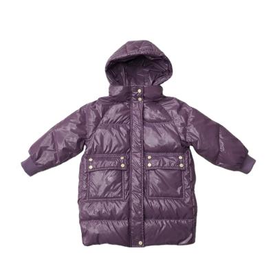 China Anti-wrinkle New Releases Wholesales Cute Children's Jackets Winter Girl's Waterproof Bubble Jacket for sale