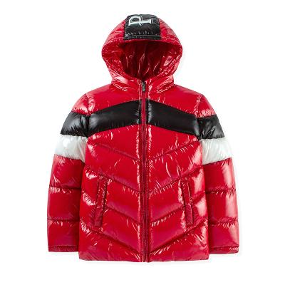 China custom Anti-wrinkle splice winter boys designer padded jackets teenage jackets babies boys jackets for sale