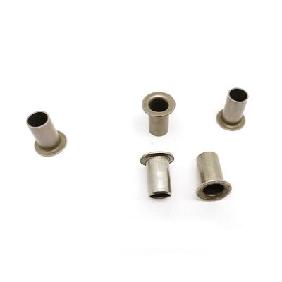 China Customized Precise High Stainless Steel Stainless Steel Zinc Platting Tubular Eyelets Bolt Rivets For Garment for sale