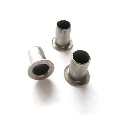 China Cheap Price Stainless Steel Customized Fashion High Quality Durable Stainless Steel Semi Tubular Rivets For Sale for sale