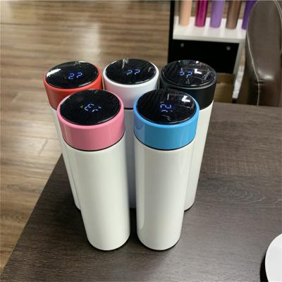 China PORTABLE 450ml 17oz stainless steel double wall sublimation masks travel bottle with splash proof lid for sale