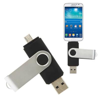 China Plastic Smartphone USB 2.0 OTG 8GB USB Drive Instant Flash Drive 16GB 32GB 64GB 128GB for sale