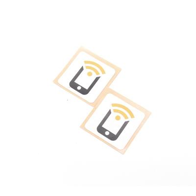 China Ultralight Library Tag HF Label MIFARE Sale EV1 PVC PVC Sticker RFID Color Tag for sale