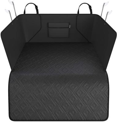 China Viable Hot Sales In Amazon Popular Car Trunk Mat Eco-friendly Material Pet Car Seat Cover Waterproof For SUV for sale