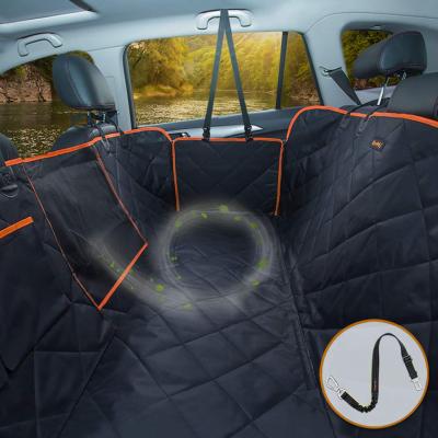 China Amazon Oxford Durable Hot Selling Pet Seat Covers For Cars Rear Seat For Cars And SUV for sale