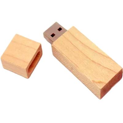 China Reusable Wooden Custom Wood Craft Flash Memory Stick USB Drive USB Drive For Gift for sale