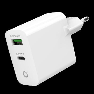 China UniversalÂ  38W Max New Arrival PD Quick Charge Plug Fast Charging Wired Travel Wall Chargers Adapter for iPhone US UK EU for sale