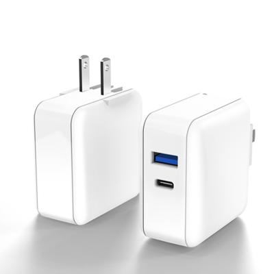 China US EU Plug GaN 65W 3-Ports Reusable PD USB Charger for iPhone USB PD Wall Charger for sale