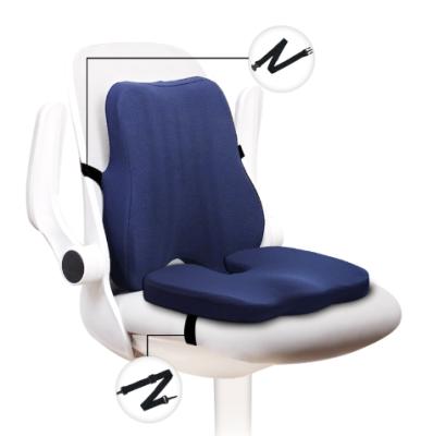 China Anti-Static Memory Foam Lumbar Back Support Cushion For Car Seat Pillow Lumbar Back Pain for sale