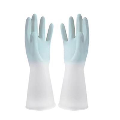 China Factory Direct Selling Low Price Comfortable Flat Long Sleeve Kitchen Washing Gloves for sale