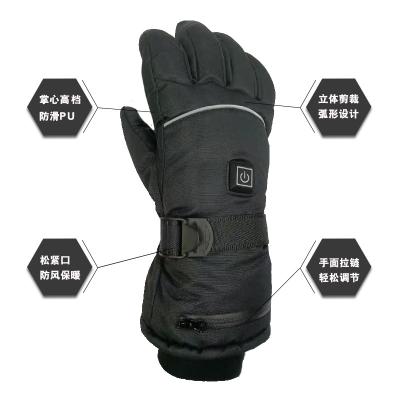 China Factory Price Warm Anti-slip Smart Winter China Manufacturer Waterproof Motorcycle Heated Gloves for sale