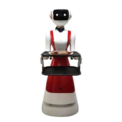 China Autonomous Delivery Robot Coffee Drinks Food Controller Food Delivery Robot Dish Delivery Robot for sale