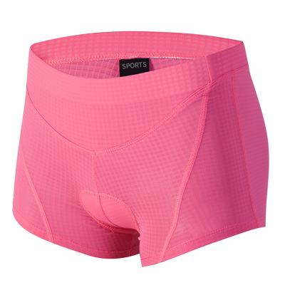 China Cycling Underwear 3D Wicking Breathable Moisture Padding Cycling Mountain Bike Liner Riding Women Bike Shorts Ribbed for sale