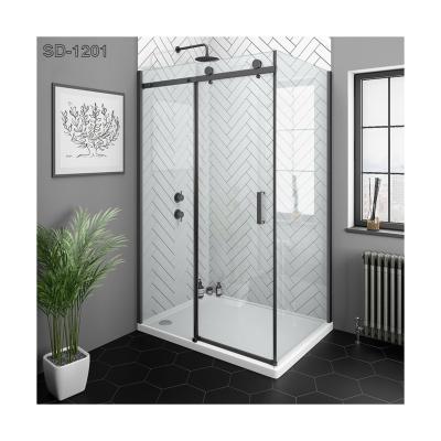 China Modern Prefab Frameless Glass Repair Ca Shower Door Los Angeles Restaurant With Low Price for sale