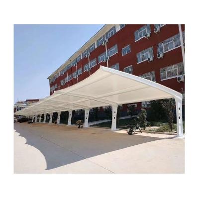 China Retractable outdoor hot sale for car parking lot folding steel awning with great price for sale